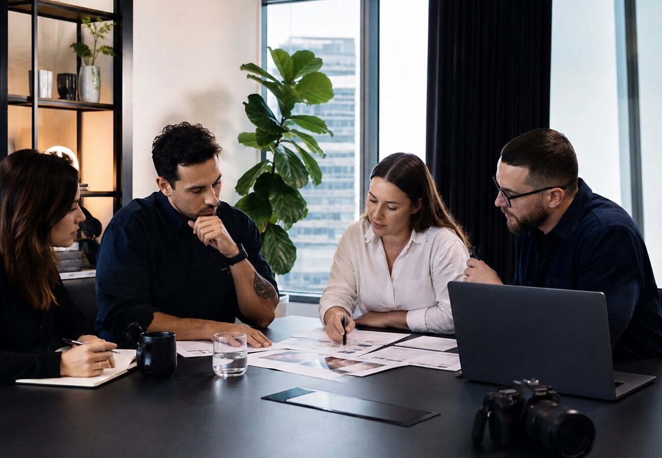 Branding & Creative Direction delivery, optimisation and reporting workflow