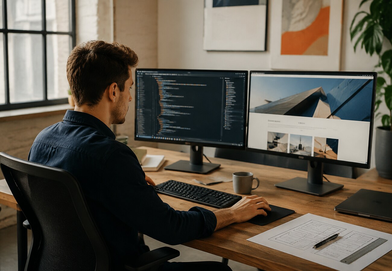Website Design & Development delivery, optimisation and reporting workflow